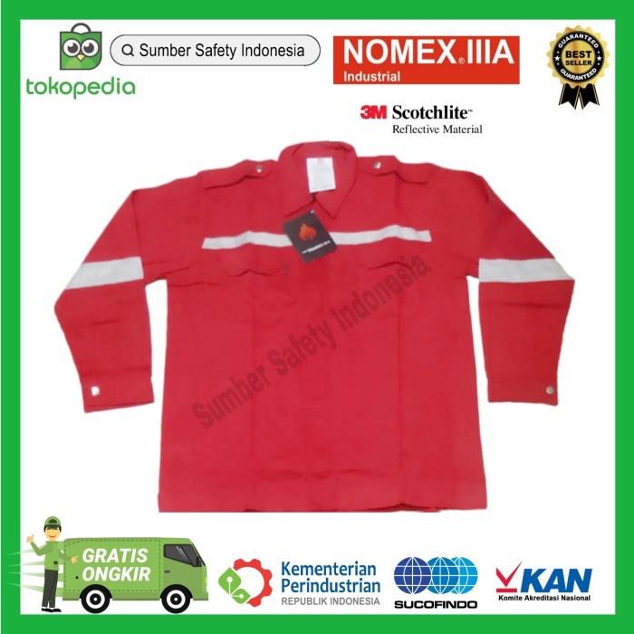 Jual Baju Atasan Nomex Iiia Fire Retardant Original