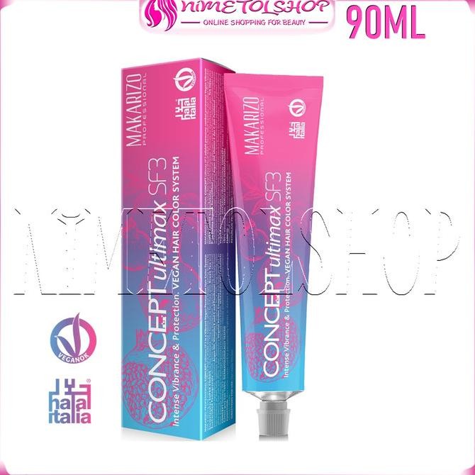 

1 MAKARIZO CONCEPT ULTIMAX SF3 HAIR COLOR 90ML VEGAN CAT WARNA RAMBUT ORIGINAL
