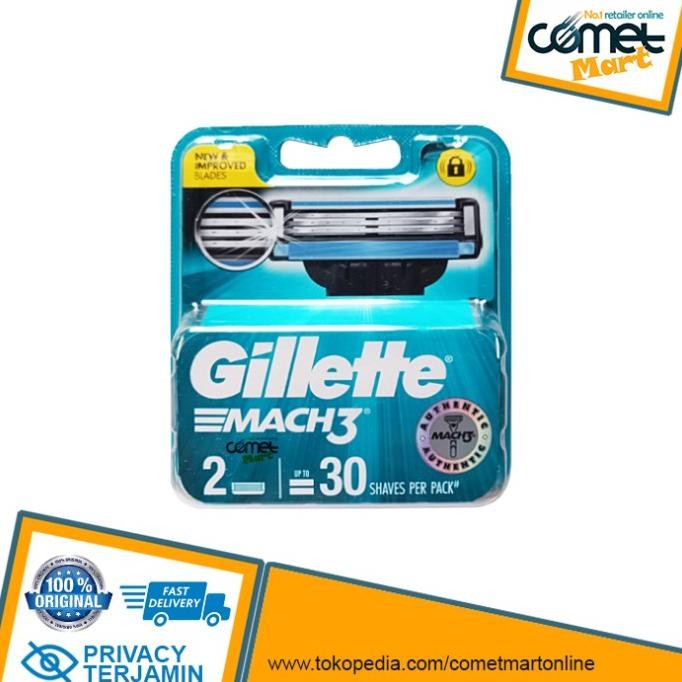 

Berkualitas PISAU CUKUR GILLETTE MACH 3 REFILL. Isi Ulang Gilete Gillete - 2 pcs
