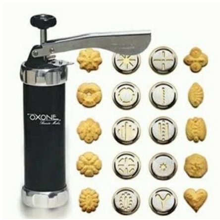 

GRATIS ONGKIR OXONE Biscuit Maker Pembuat Biskuit Cetakan Kue Kering Cookie OX-322