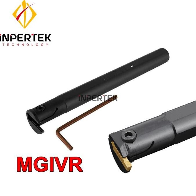 

Berkualitas MGIVR | Holder Bubut Boring | Internal | Stang Pisau Bubut Grooving