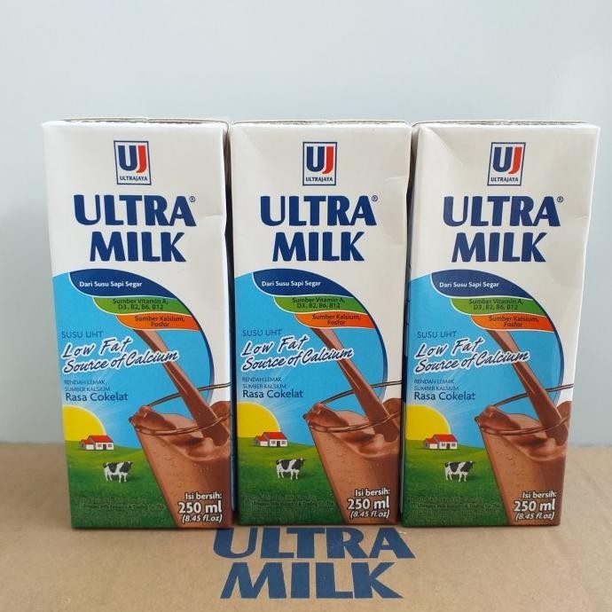 

Terlaris Susu Ultra Milk Low Fat Cokelat 250 Ml 1 Dus Ready Stok