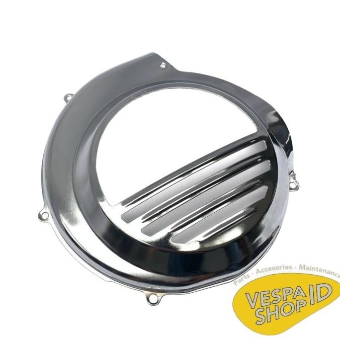 ori - tutup cover kipas magnet vespa px ps strada danmotor chrome