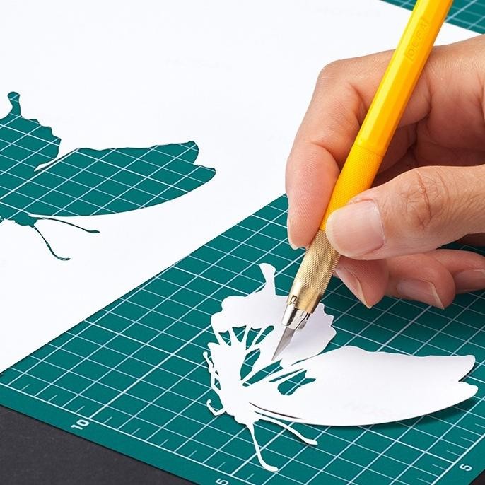 

Berkualitas Pisau Pena Pen Cutter PCB IC Ukir AK-5 Olfa Art Knife