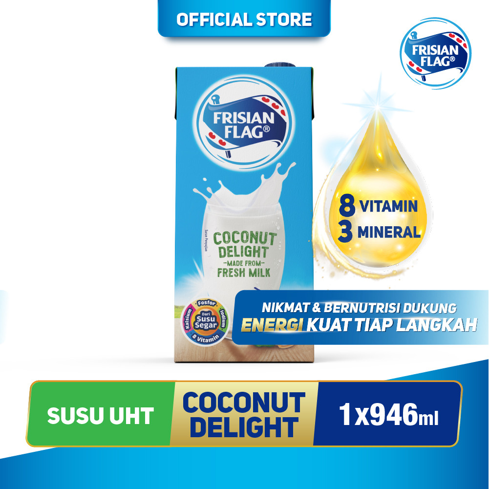 

Frisian Flag Susu UHT Coconut Delight 946ml - 1 pcs