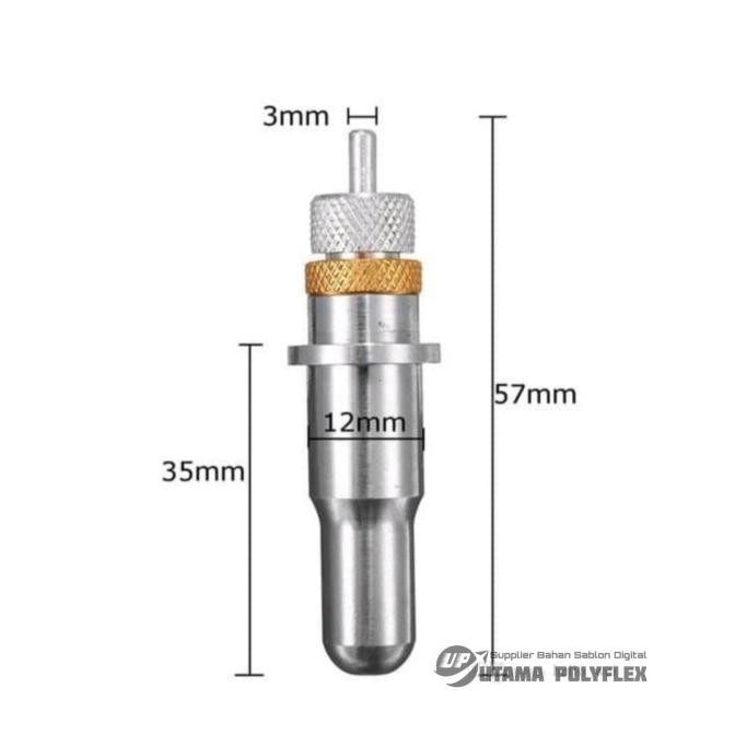 

Berkualitas Blade Holder / Rumah Mata Pisau Jarum Mesin Cutting Jinka Universal