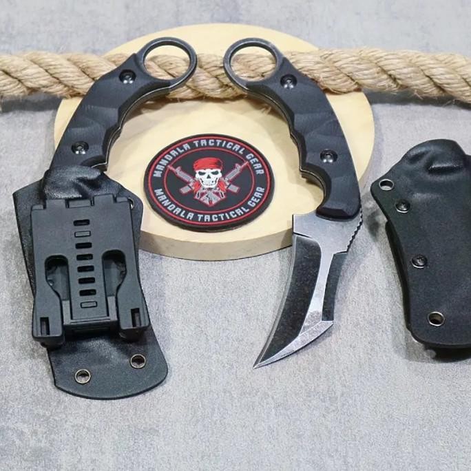 

Berkualitas carambit kydex tactical / Pisau Crambit kydex original wr14