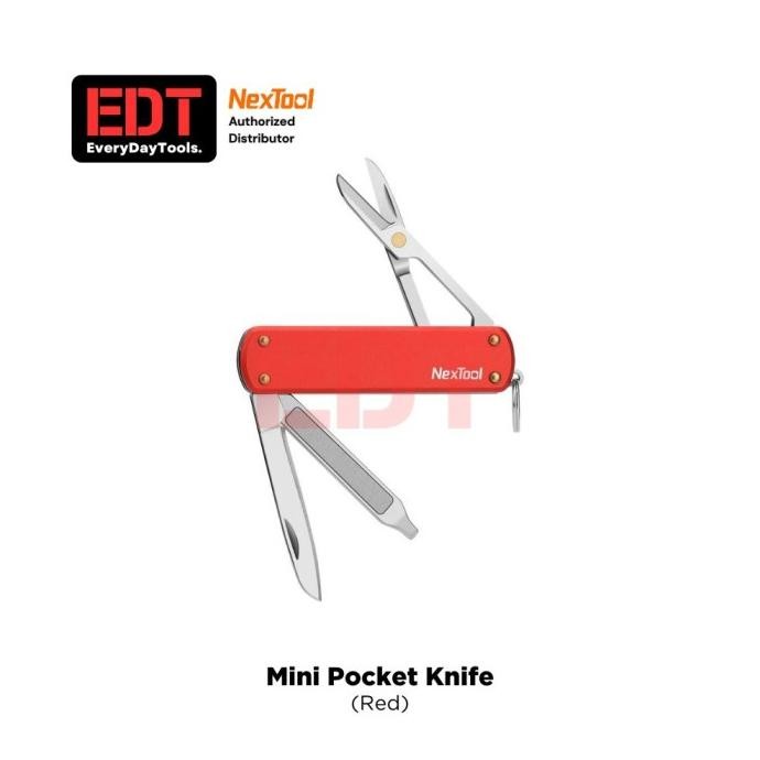 

Berkualitas NexTool Mini EDC Knife | Pisau Lipat Kecil Serbaguna | Keychain Tools