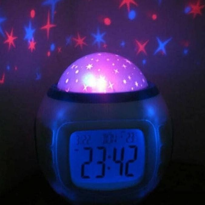 

Jam Meja Digital Lampu Tidur Proyeksi Bintang Bentuk telur Alarm dll YS99