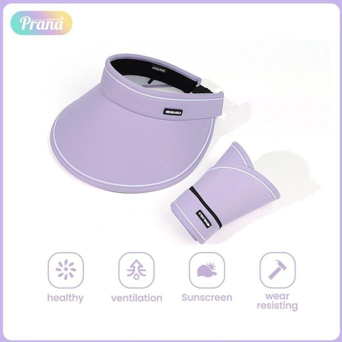 PRANA TOPI MATAHARI MUSIM PANAS MODEL LIPAT TOPI MUSIM PANAS WANITA