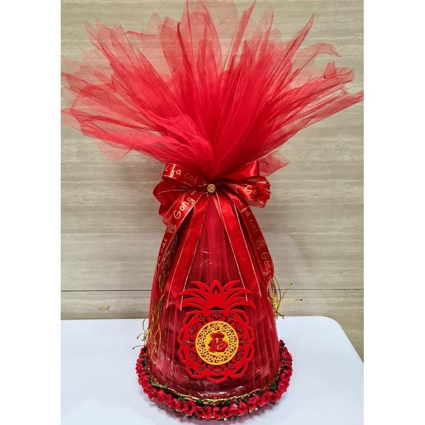 HAMPERS PARCEL KUE KERANJANG KUE BAKUL KUE DODOL NIEN KAO SIN LOK YEN SUSUN 3