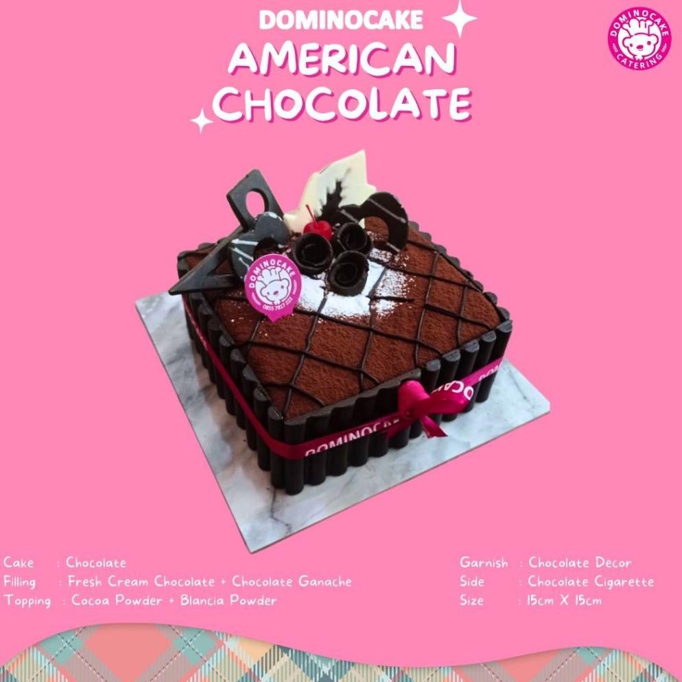 

Kue Ulang Tahun - Birthday Cake - American Chocolate Cake