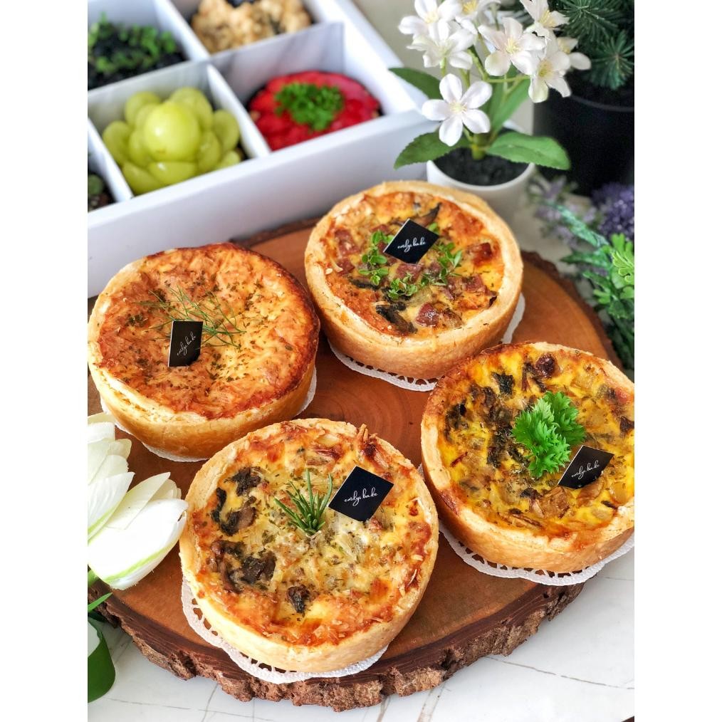 

Mini Quiche Lorraine / Savory Tart / Pie Asin