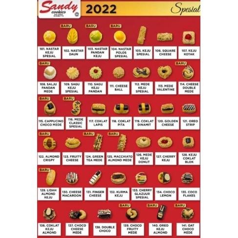 

Kue Lebaran Sandycookies Readystok ALL VARIANT