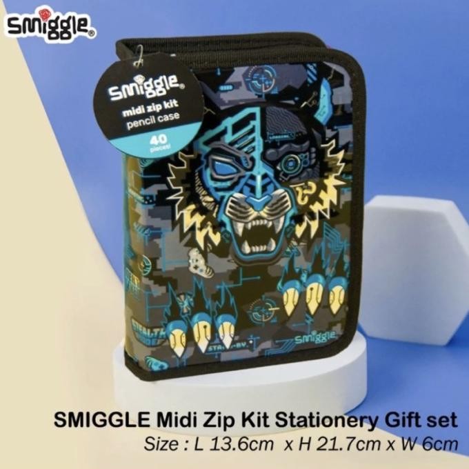 

TERMURAH - SMIGGLE Midi Zip Kit Stationary Gift set 26101