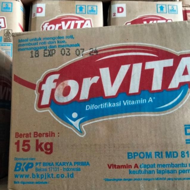 

Mentega Margarine Forvita 15G
