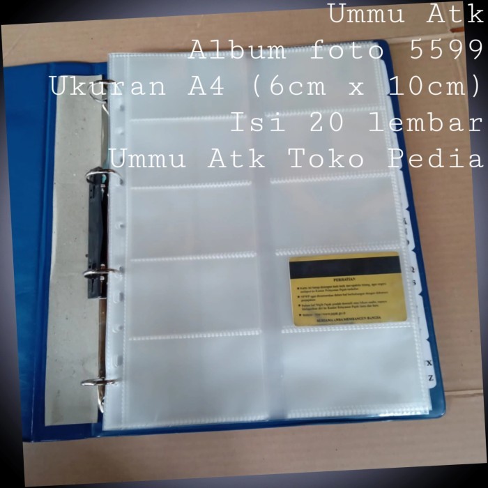 TERBARU album foto album kartu nama A4