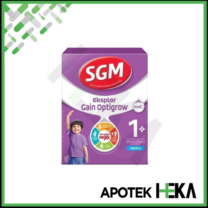 

Sgm Eksplor Gain Optigrow 400 G Vanila - Susu Pertumbuhan