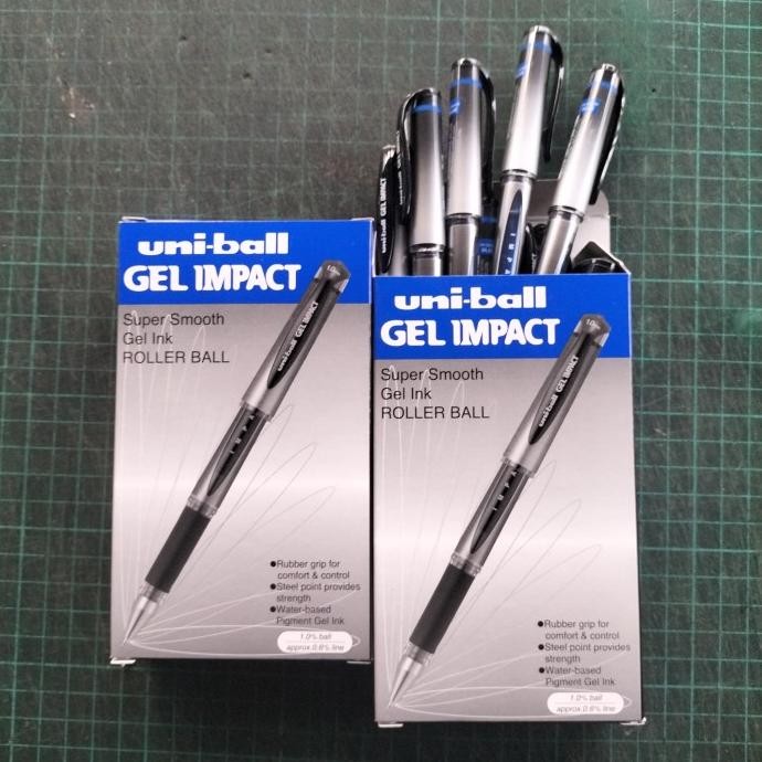 

BEBAS ONGKIR - Pulpen Uni-Ball Gel IMPACT UM-153 S BIRU
