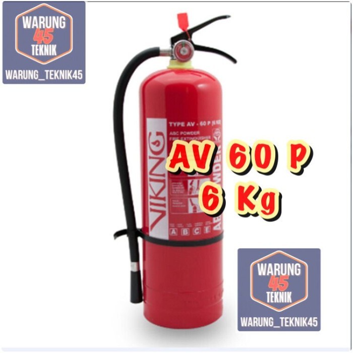Mantab Apar Pemadam Api Dry Chemical Powder Abc Viking 6 Kg Av 60 P
