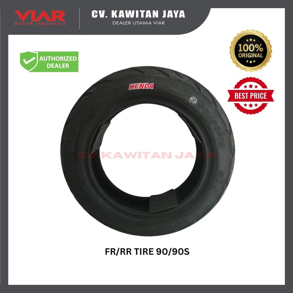 BAN VIAR NEW Q1 | FR/RR TIRE 90/90S