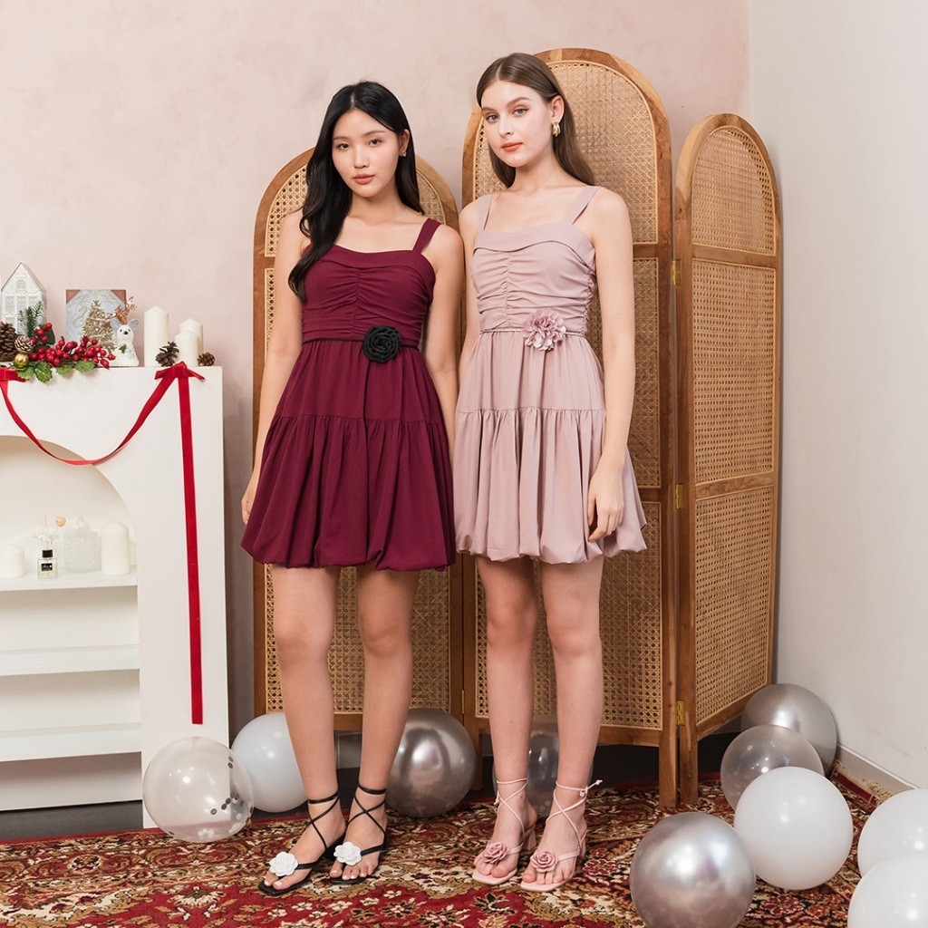 Chocochips - Wisteria Dress / Dress Wanita