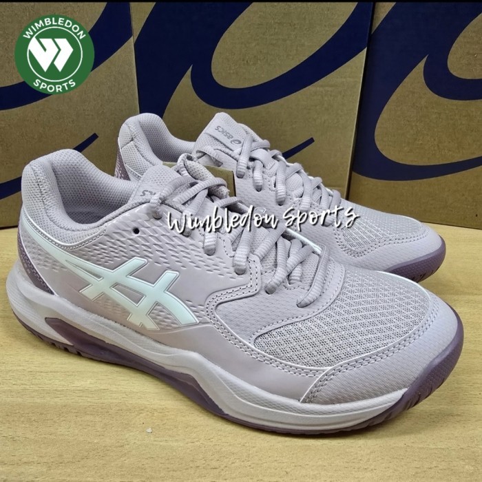 Sepatu Asics Gel Dedicate 8 Woman Watershed Rose White / Sepatu ASICS perempuan/ Sepatu tenis wanita