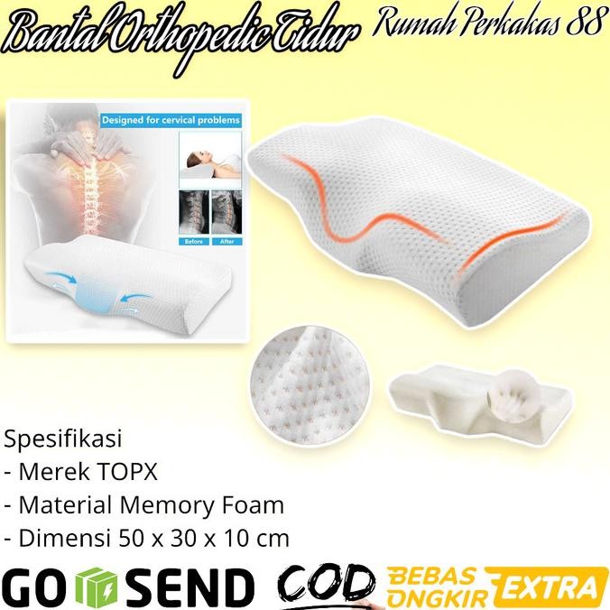 

TERSEDIA BANTAL TIDUR KESEHATAN ANTI SAKIT LEHER BANTAL ORTHOPEDIC MEMORY FOAM