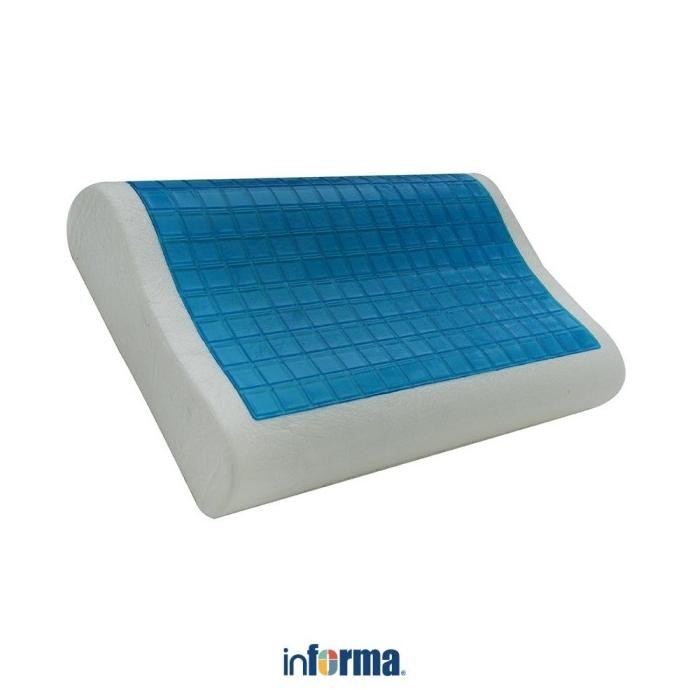 

TERSEDIA INFORMA BANTAL MEMORY FOAM COUNTOUR COOL GEL SQUARE - PUTIH