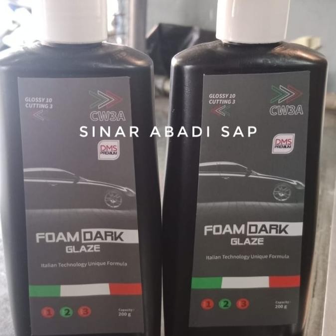 

TERSEDIA WAX FOAM DARK GLAZE - 200GR