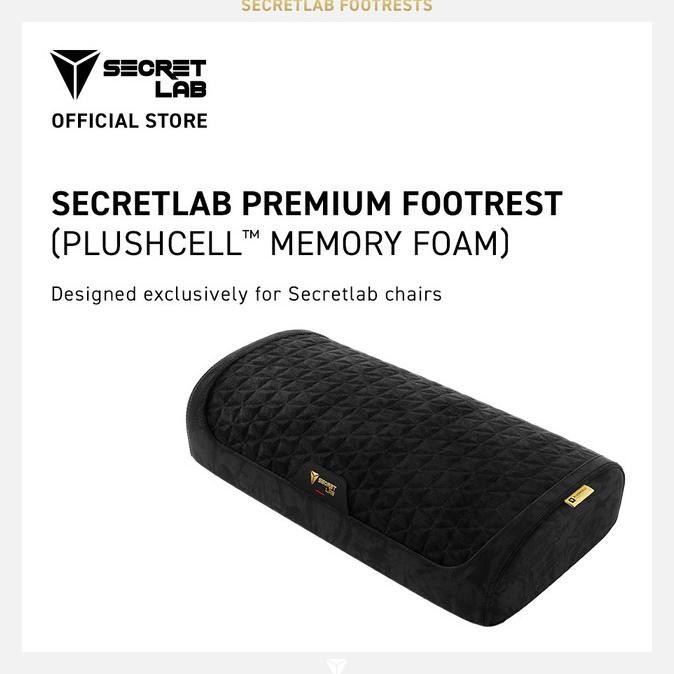 

TERSEDIA SECRETLAB PREMIUM FOOTREST (PLUSHCELL MEMORY FOAM)
