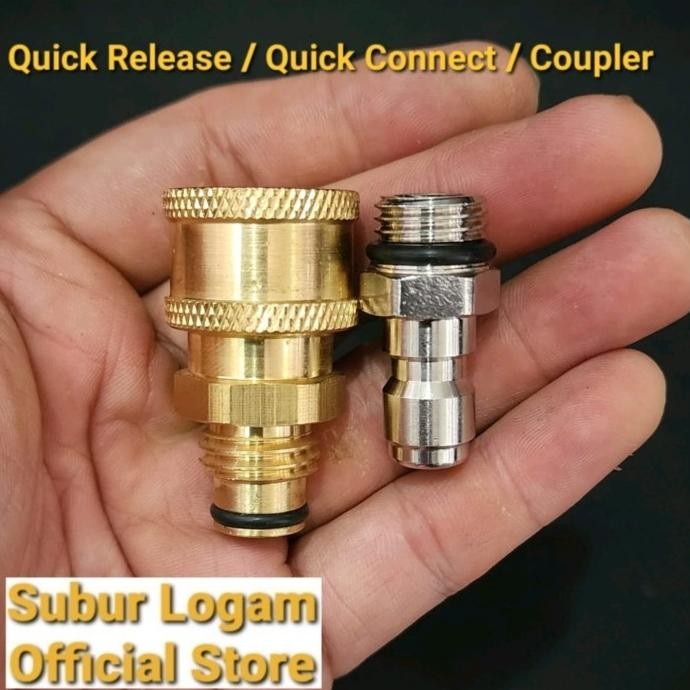 

TERSEDIA QUICK RELEASE CONNECT COUPLER UNTUK FOAM LANCE SUPERJET 100SX 100 SX