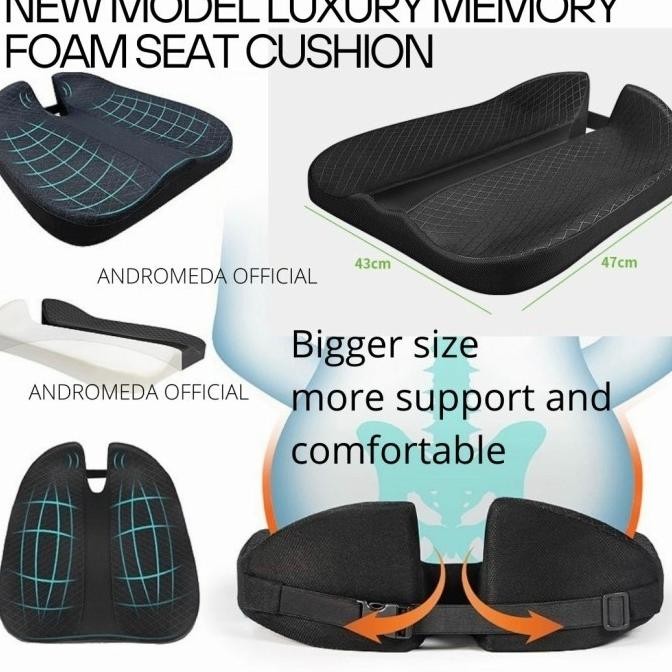 

TERSEDIA BANTAL DUDUK ALAS KURSI MOBIL ANTI PEGAL BENTUK V MEMORY FOAM