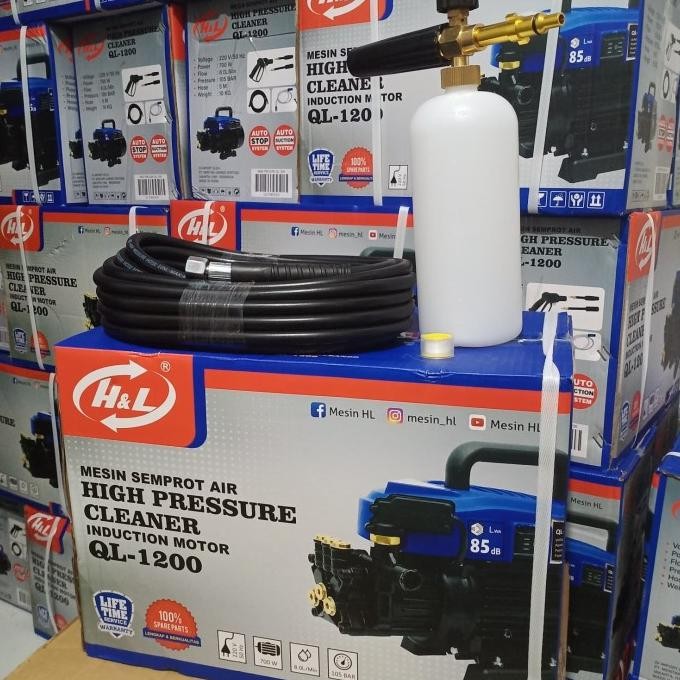 

TERSEDIA PAKET QL 1200 PLUS SELANG 10M DAN FOAM LANCE
