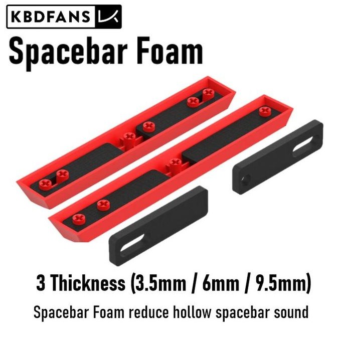 

TERSEDIA KBDFANS SPACEBAR FOAM 7U - SPACEBAR THOCKY FOAM 7U