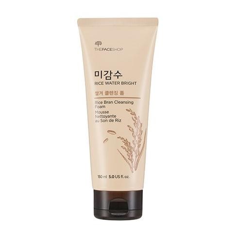 

TERSEDIA RICE WATER BRIGHT BRAN FOAMING CLEANSER FOAM 150ML - THE FACE SHOP