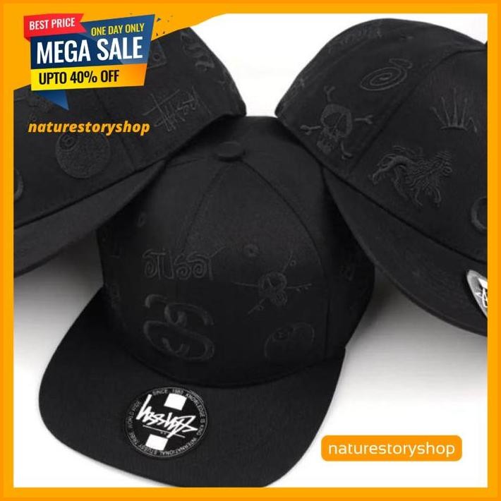TOPI SNAPBACK STUSSY / STUSSY CAP ORIGINAL IMPORT / HAT BEST PRODUK 