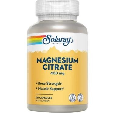 Solaray Magnesium Citrate 400 Mg Magnesium Glycinate 350 Mg