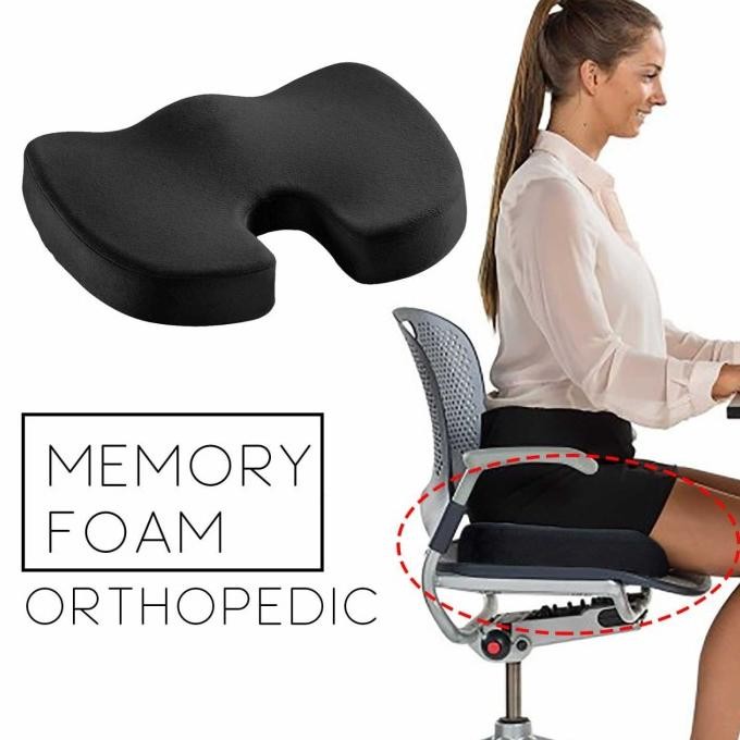 

TERSEDIA BANTAL DUDUK ALAS KURSI EMPUK KANTOR ORTHOPEDIC SEAT MEMORY FOAM