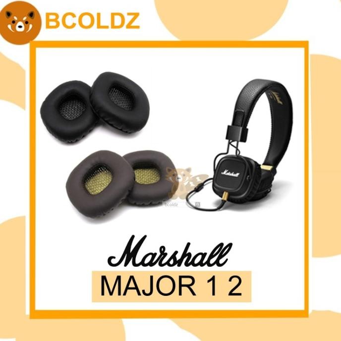 

TERSEDIA MARSHALL MAJOR 1 2 HEADSET HEADPHONE FOAM EARPAD BUSA PU LEATHER