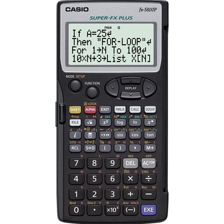 

TERLARIS - Casio Calculator Scientific FX 5800 P