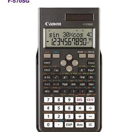 

TERBARU - KALKULATOR CANON SCIENTIFIC CALCULATOR F-570SG