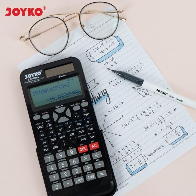 

NEW JOYKO CC-29A ~ Kalkulator Sekolah / Scientific Calculator Kuliah CC29A