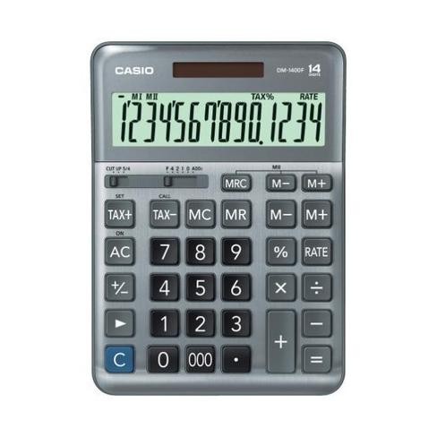 

TERLARIS - kalkulator CASIO DM 1400F -Casio Calculator DM 1400 F