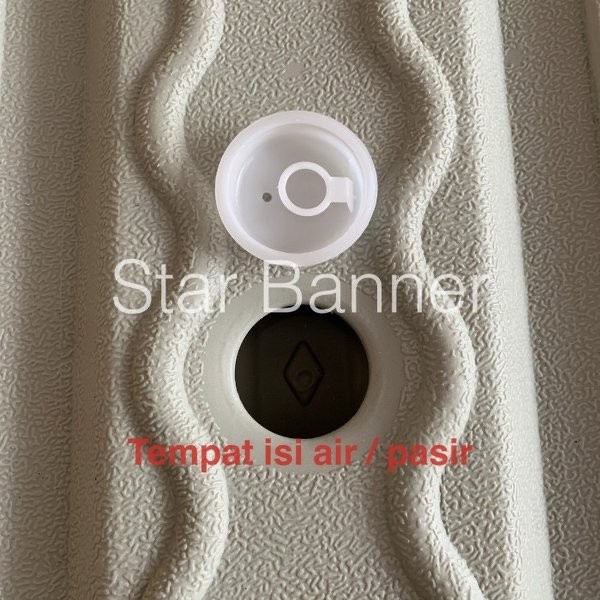 

Terlaris Standing Water Tank Door Frame Banner 80X180 Bisa Di Isi Air Atau Pasir New