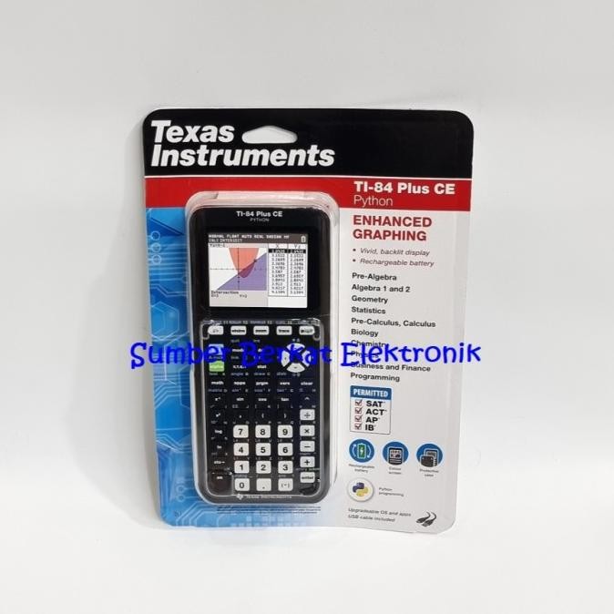 

NEW Calculator Kuliah/Sekolah Texas Instruments TI-84 Plus CE Graphing