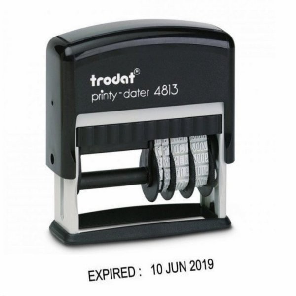 

Terlaris Stempel Tanggal Expired Kadaluwarsa Untuk Kemasan Plastik Dengan Tinta Trodat Anti Luntur