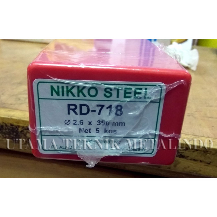 TERBARU Kawat Las NIKKO STEEL RD-718 Diameter 2,6mm - AWS E 7018