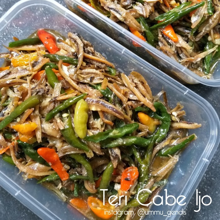 

Teri Cabe Ijo pedas SALE