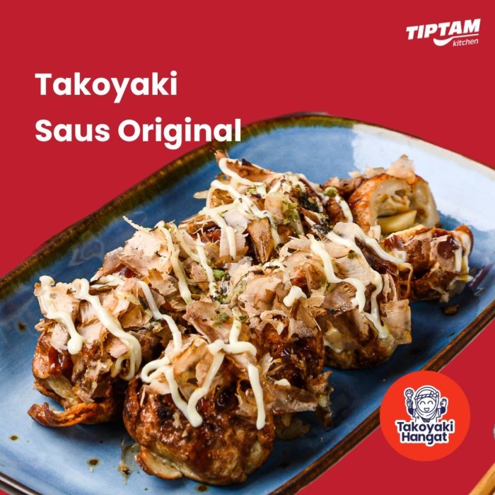 

Takoyaki FRESH hangat - 8 butir - masakan TitipTamara GROSIR